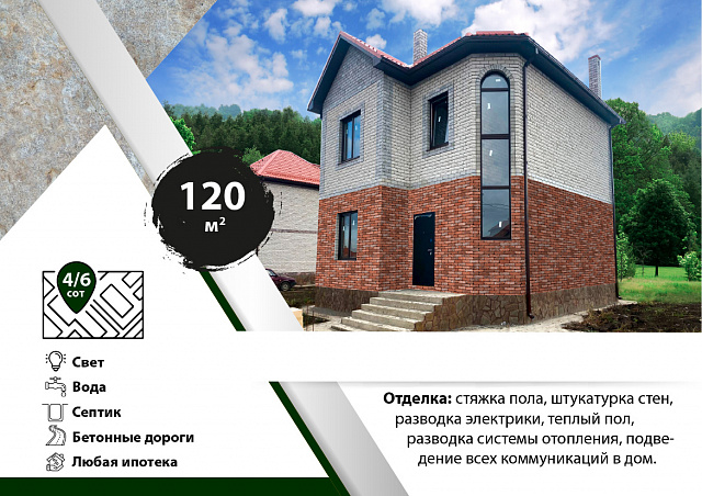 СНТ Лесное дома 120 кв.м на 4-6сот.
